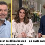 Antoni Lacinai gästar TV4 Nyhetsmorgon och pratar om hur man ger dåliga nyheter