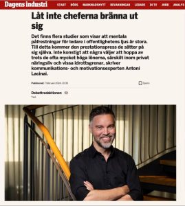 Antoni Lacinai Dagens industri