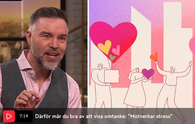 Antoni Lacinai i TV4 Nyhetsmorgon